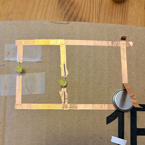 This was my next attempt at a parallel circuit once I got home!