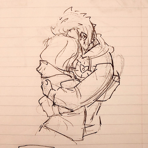 This was an idea that crossed my mind before seeing the example of a similar concept found in the content from the weekly lectures. I wanted a sweater that would light up when pressed.